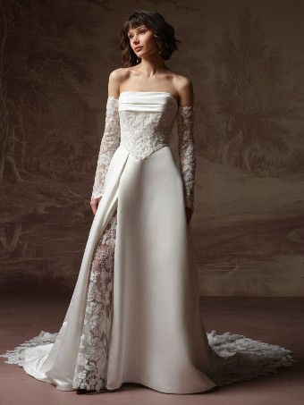 Maggie Sottero Style No. WISTERIA (F6MK072A11 - No Slit) #2 All Ivory thumbnail