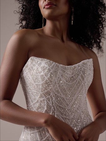 Sottero and Midgley Style No. CONSTANCE (25SS348A01) #4 Ivory/Silver Accent over Soft Nude (gown with Natural Illusion) thumbnail
