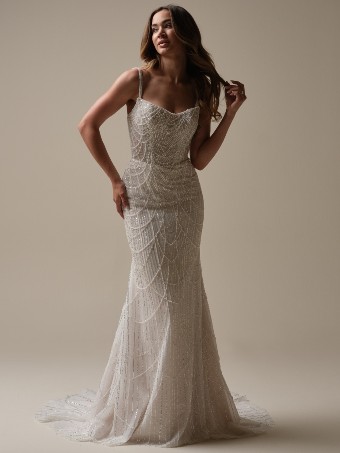 Sottero and Midgley Style No. CONSTANCE (25SS348A01) #0 default Ivory/Silver Accent over Soft Nude (gown with Natural Illusion) thumbnail