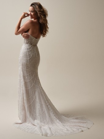 Sottero and Midgley Style No. CONSTANCE (25SS348A01) #6 Ivory/Silver Accent over Soft Nude (gown with Natural Illusion) thumbnail