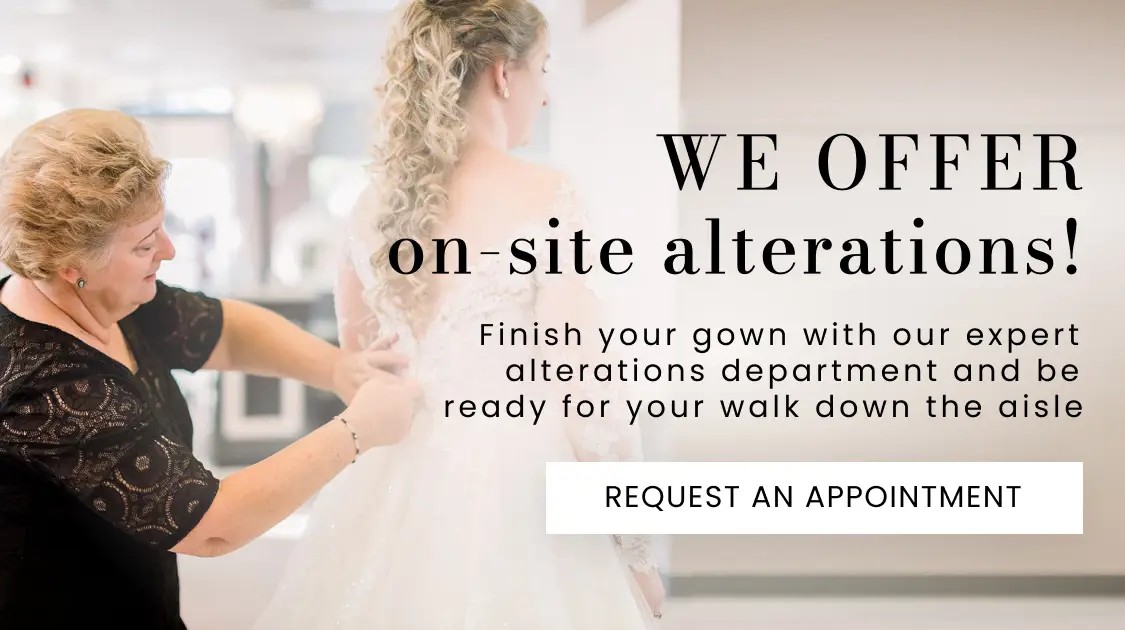 On Site Alterations at Wendy's Bridal in Columbus, OH