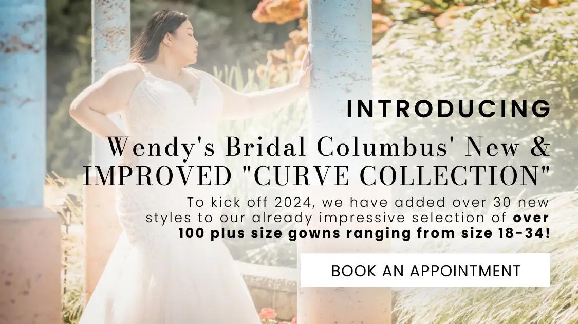 Curve Collection at Wendy's Bridal in Columbus, OH