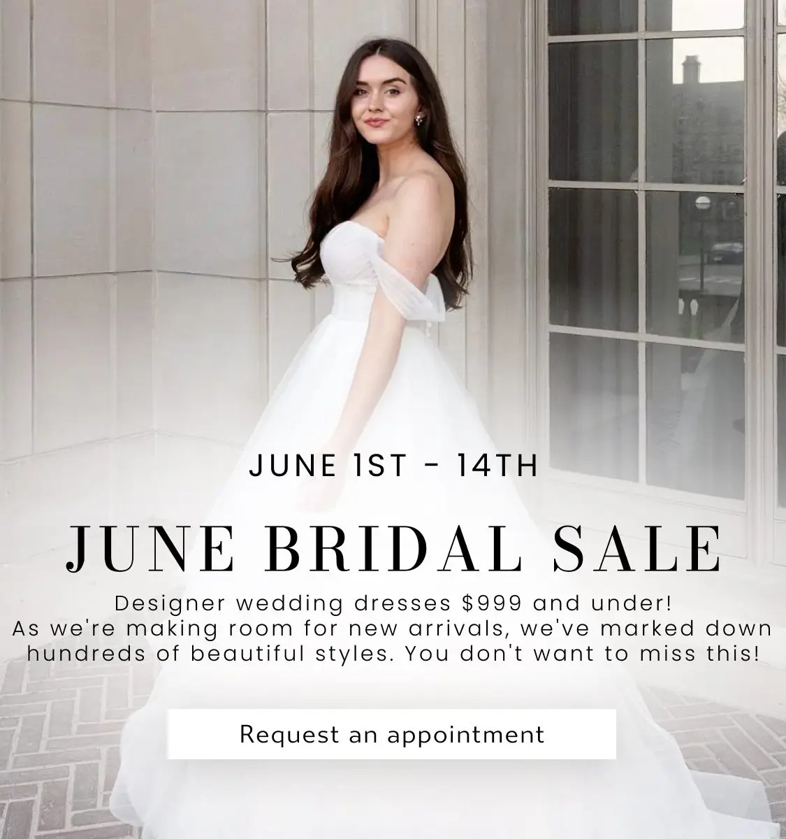 June Bridal Sale at Wendy's Bridal in Columbus, OH