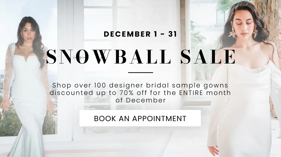 Snowball Sale at Wendy's Bridal in Columbus, OH