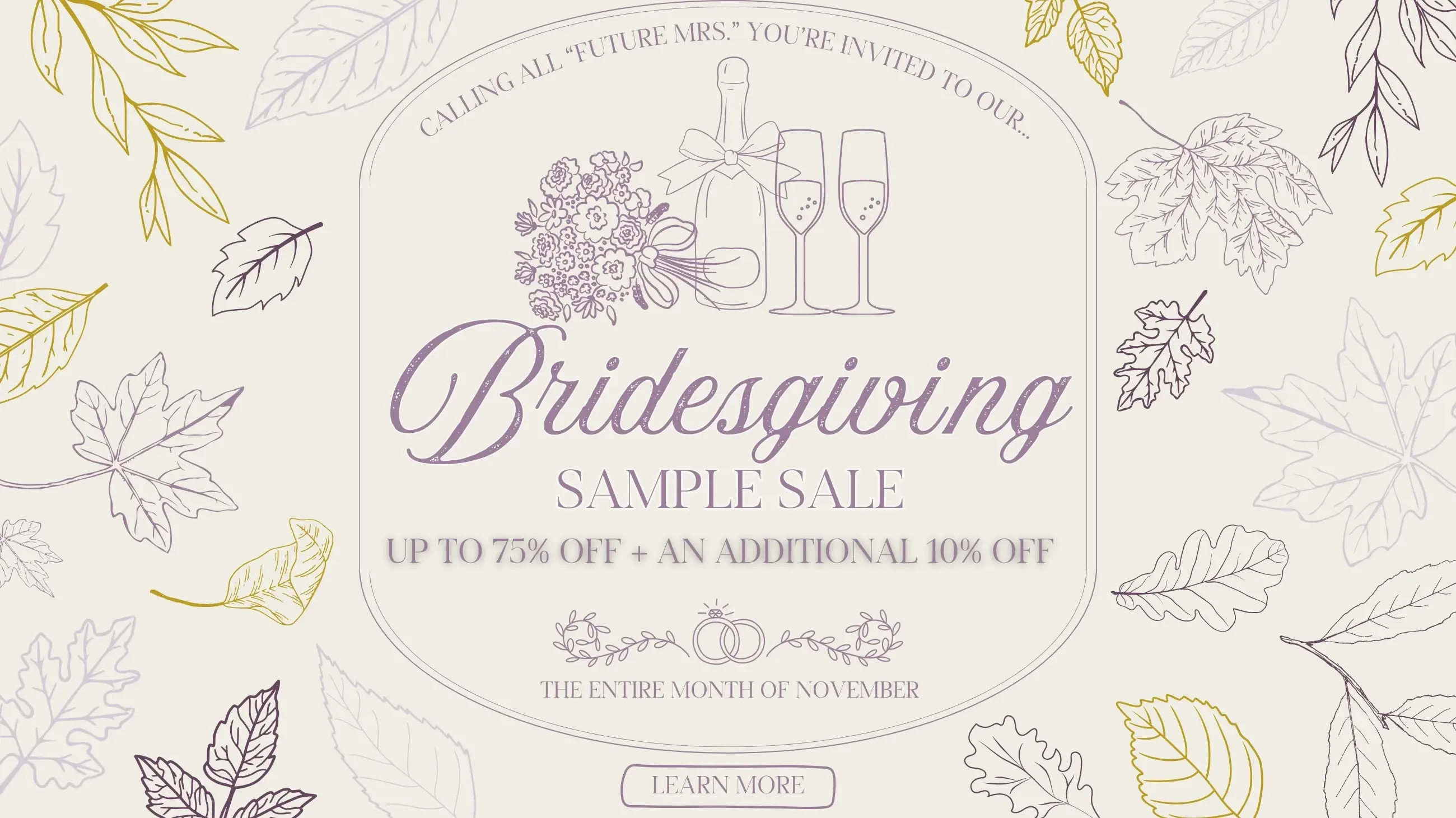 Bridesgiving Event and Wendy's Bridal