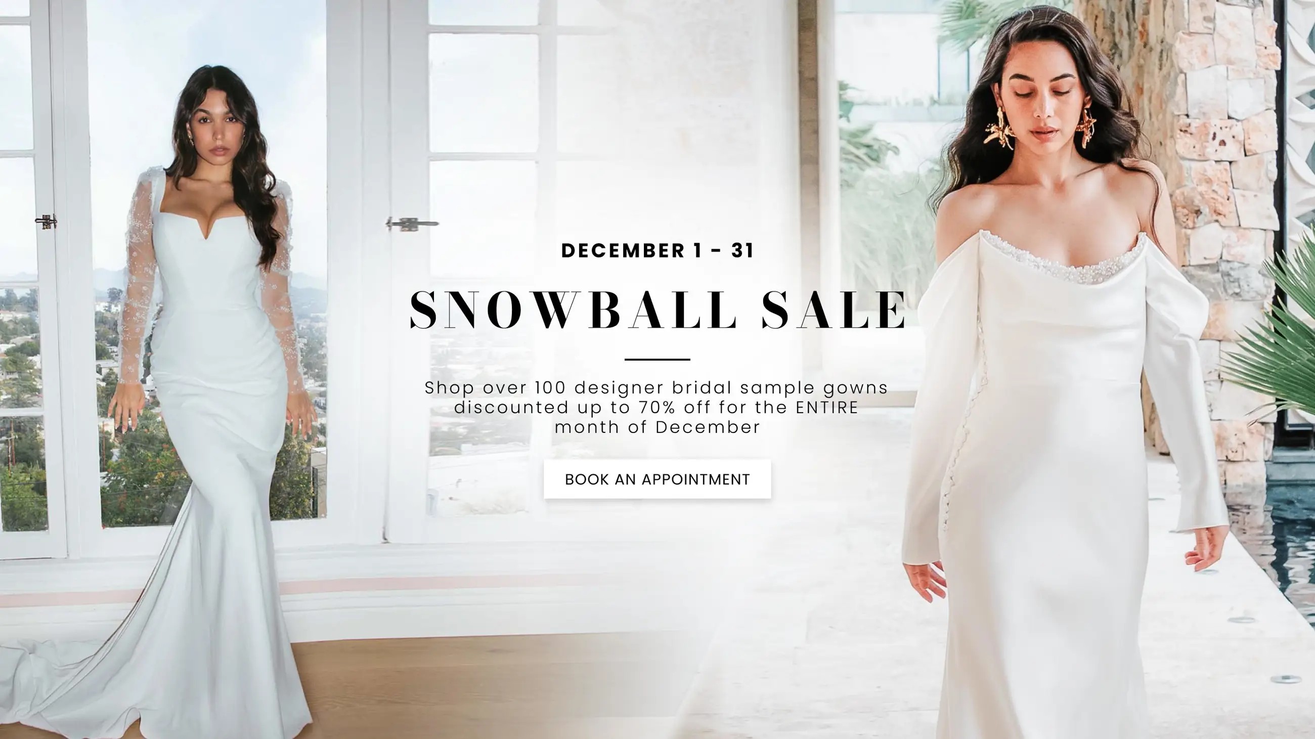 Snowball Sale at Wendy's Bridal in Columbus, OH