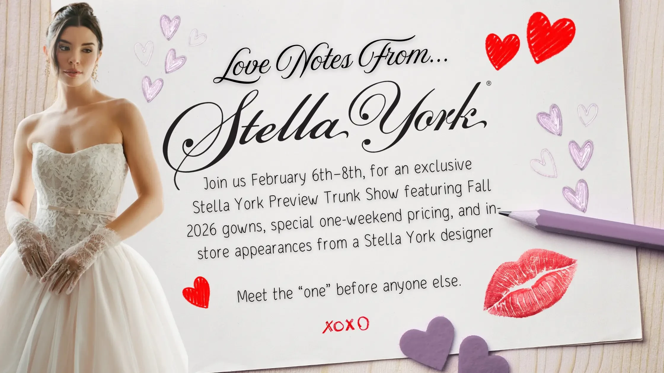 Stella York Preview Show at Wendy's Bridal